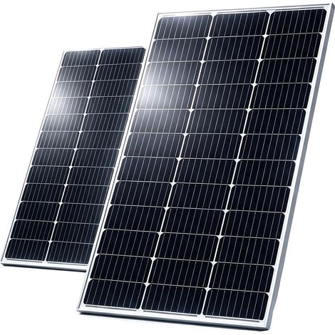 Pannello solare, alta efficienza, design resistente, 2 pezzi 120W (1/2)