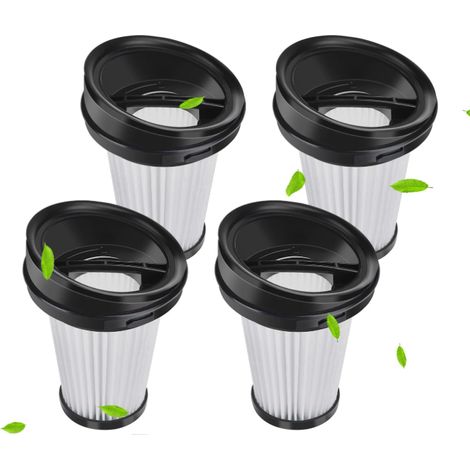 Lot de 4 filtres pour aspirateur à main Grundig VCH9629 VCH9630 VCH9631 VCH9632 VCH9832 VCH9829 Filtre Hepa Filtre de rechange Filtre de rechange Remplacement (1/4)