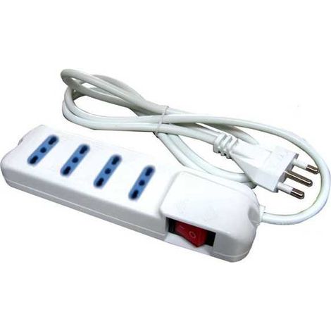 Enchufe múltiple 4X2Pu Int Syntesy 00337