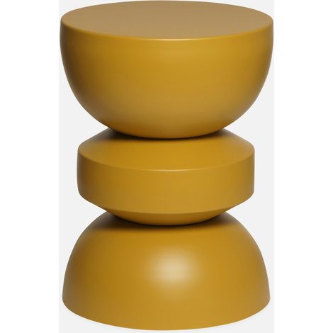 Mesa auxiliar de metal