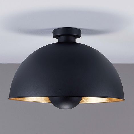 [GEBRAUCHT] B-Ware Lindby Deckenlampe Lya Deckenleuchte Licht Lampe Leuchte E27 ø 40cm Schwarz G169