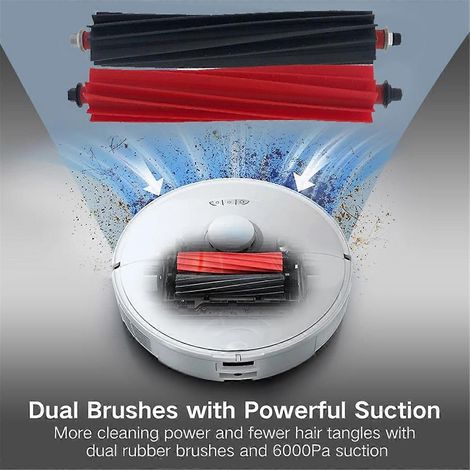 Lot de 33 pièces pour aspirateur robot Roborock : brosses latérales principales et lingettes de nettoyage