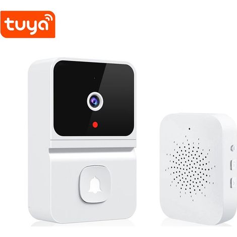 Tuya Video Campanello Smart WiFi Bianco (1/4)