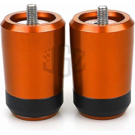 Motorrad-Balance-Slider-Griffe, CNC-gefräste Lenkerendkappen für Piaggio X9 MP3 FLY Liberty Medley 150 ZIP50 125 150 X7 Beverly 300 – Orange (1/5)