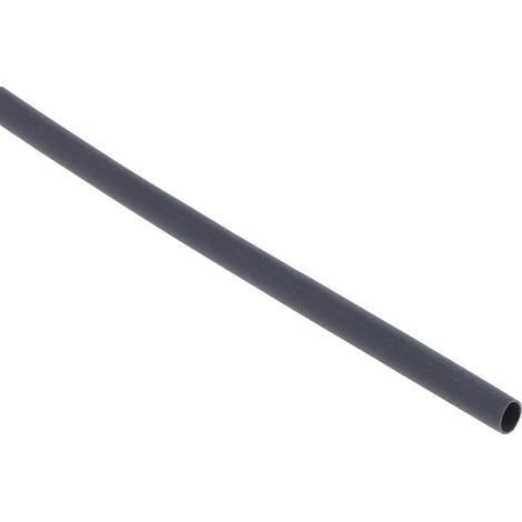 Gaine thermorétractable RS PRO, Dia. 3.2mm Noir rétreint 2:1, 1.2m ( Prix pour Paquet de 5 )