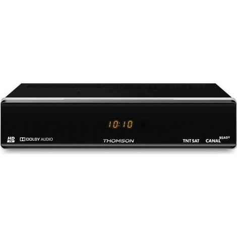 Récepteur Satellite - Thomson - THS805 HD - TNT via Satellite - Enregistrement USB - Liste de Favoris
