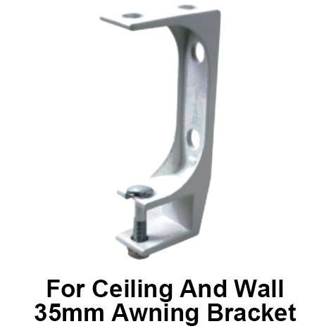 Wall & Ceiling Mounted Bracket for Manual Awning (1/4)
