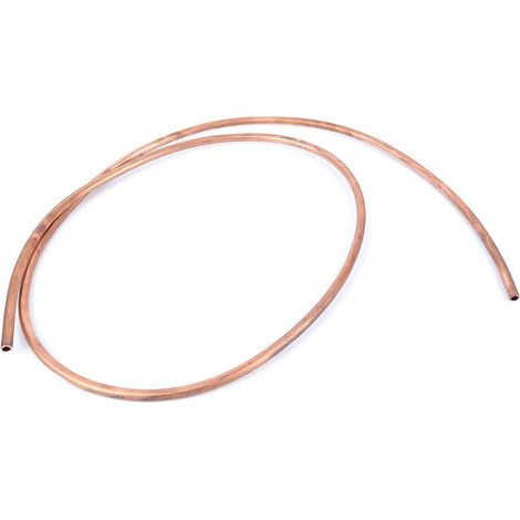 Copper Tube C1100 T2, Outer Diameter 10mm, Inner Diameter 8mm, Copper Refrigeration Tube, Length 2M (1/5)