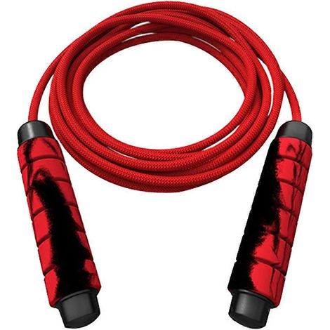 Ensemble de cordes à sauter lestées professionnelles à double roulement, 3 pièces, rouge. (1/5)