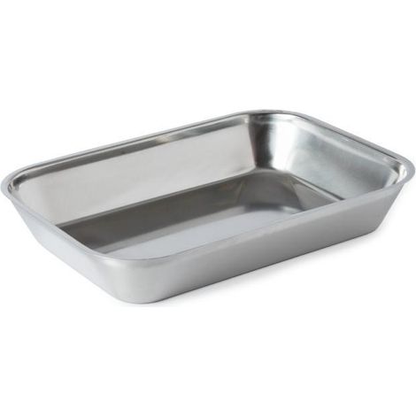 Bac à viande inox - 320 x 230 x 55 mm - Gastro M (1/2)