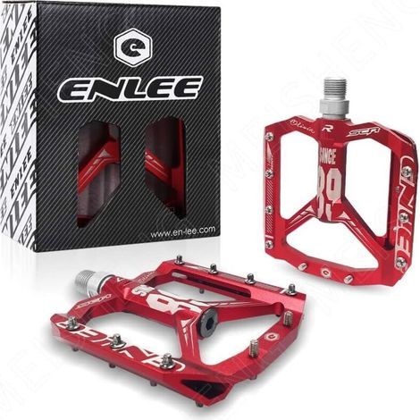 Satz von 1 Paar MTB-Pedalen, SUFUL-Pedale, CNC-gefräste Aluminiumplatten, guter Halt, 9/16 Zoll, superleicht, 3-fach versiegelte Lager, geeignet für Straße, BMX, MTB, Fahrradpedal-Ausrüstung (1/3)