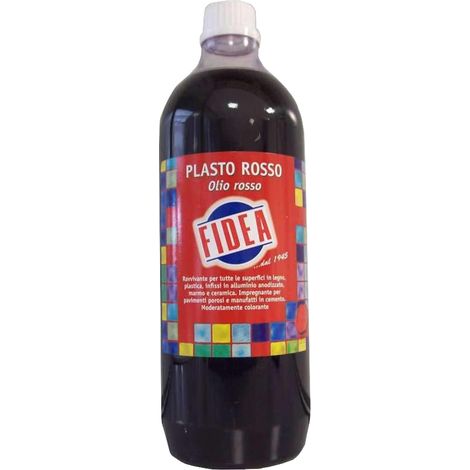 PLASTO ROSSO OLIO PAGLIERINO lt. 1 (1/3)