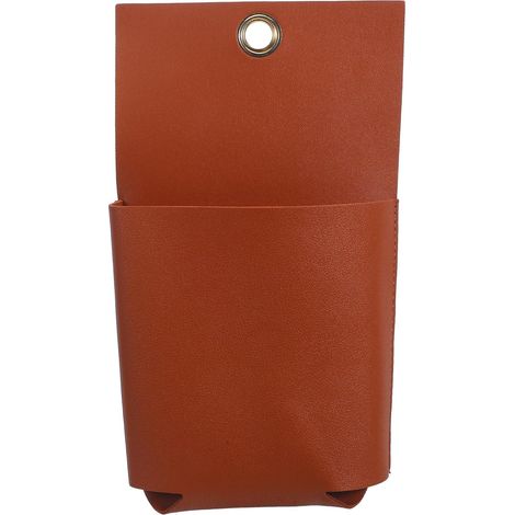 Moderner Minimalistischer Pu Wandaufbewahrungsbox in Braun (1/5)