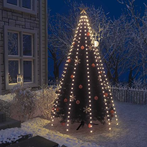 vidaXL Rete di Luci per Albero di Natale con 300 LED 300 cm (1/4)
