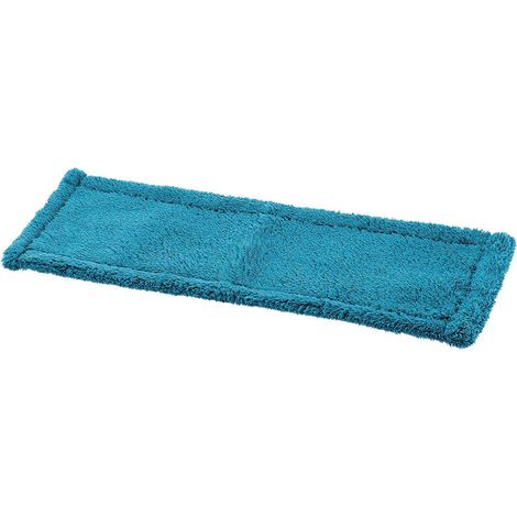 Copertura standard per mop a testa piatta - blu anatra - Tendance (1/5)