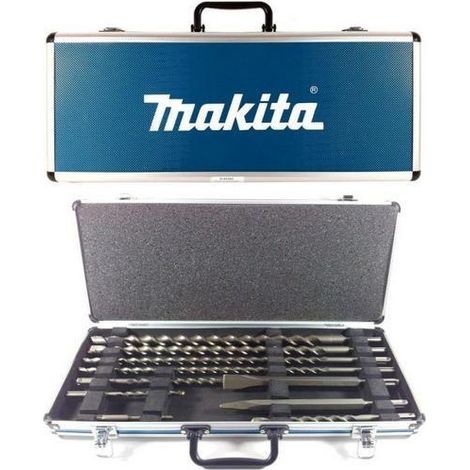 Makita D-42385 set di punte e scalpelli SDS-Plus 10 pezzi