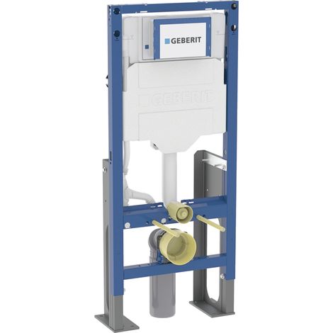 Bâti-support WC suspendu renforcé 112 cm – Réservoir encastré Geberit Sigma 12 cm – Déclenchement double touche – Structure en acier