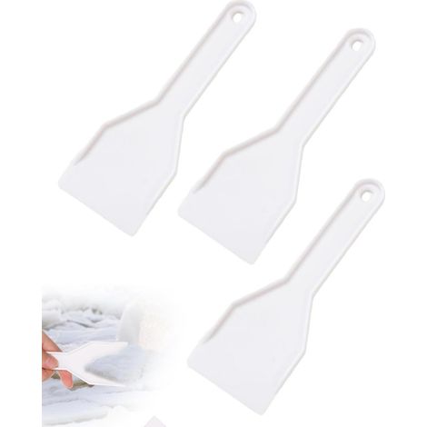Grattoir Dégivrant Lot de 3 Blanc pour Congélateur (1/5)