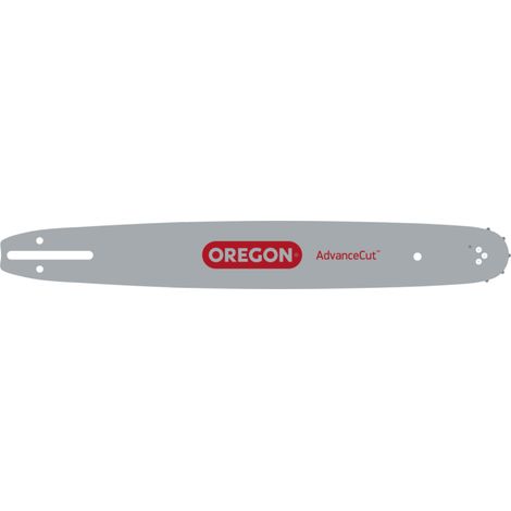 Oregon – Guide chaîne tronçonneuse 45cm – Pas 3/8" – Calibre .063" – Système Lubritec pour lubrification optimale – Pour bois dur et teck