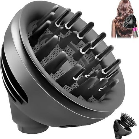 Accessoires Diffuseur pour Dyson Airwrap Styler HS01 HS05 HS08, Diffuseur Wave+Curl, buse diffuseur convertible pour Airwrap Styler en sèche-cheveux (1/5)