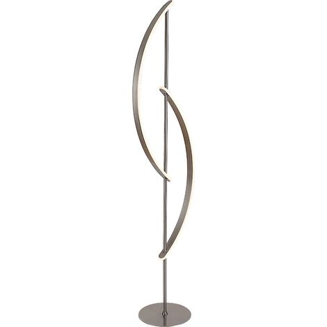 Lampadaire LED voile chrome satiné 30W Jarnelle Rabalux (1/5)