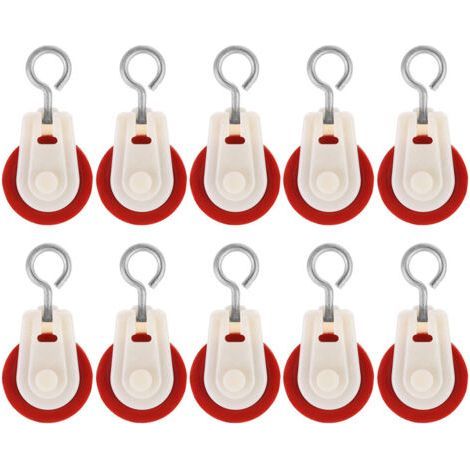10pcs Greenhouse Pulley Ventilation Outlet Pulley Accessories for Agricultural Farm (1/5)