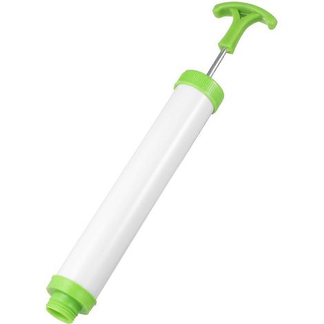 Pompe à vide manuelle portable en plastique compatible avec les sacs de dégonflage (1/5)