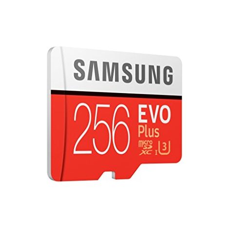 FOR Samsung 256GB EVO Plus Class 10 UHS-I microSDXC U3 with Adapter (MB-MC256GA) (1/2)