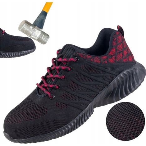 Arbeitsschuhe, Sportschuhe, Sneaker mit Zehenkappe, leicht und luftig
