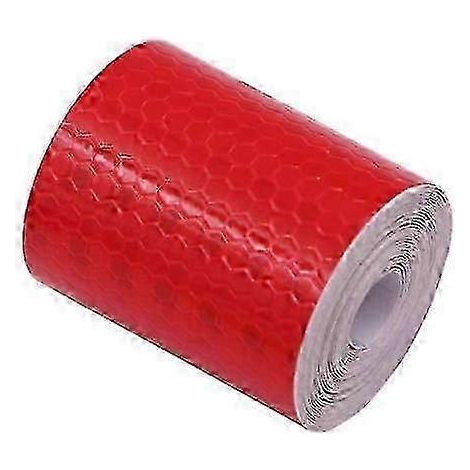 Bande réfléchissante autocollante compatible avec les voitures rouge 3M durable (1/5)