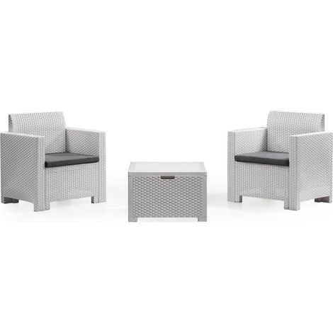 Set Salotto da Esterno - Salottino Outdoor Bianco (1/5)