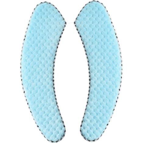 Adhesivo para cojín de inodoro, funda de inodoro, accesorio de baño universal lavable, alfombrilla de inodoro, 1 unidad (azul cielo)