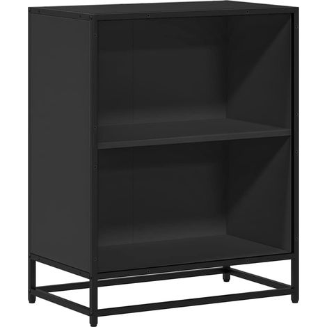 Maison Exclusive - Libreria Nera 60x35x76 cm in Legno Multistrato