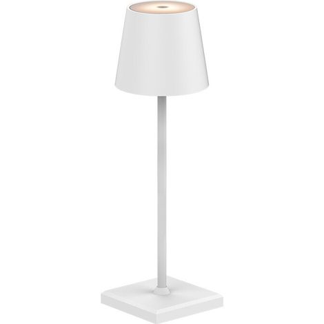Lámpara de Mesa LED Exterior sin Cables 3,5W, Recargable USB, Regulable y CTT