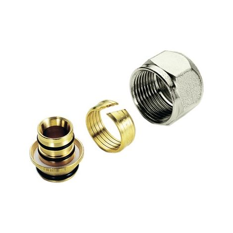 Adaptateur à visser F3/4EK pour multicouche tube Ø16