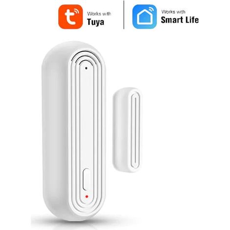Tuya Sensore Porte e Finestre Smart WiFi con Suono di Allarme (1/5)