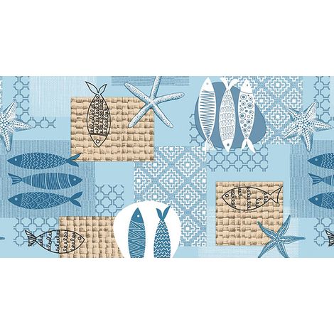 TOVAGLIATO IN PVC FANTASTIK 1253-1 Rotolo cm.140 (H) x 20 mt (L)