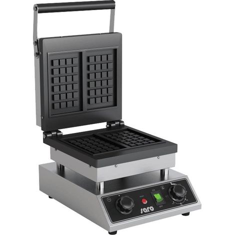 Gaufrier électrique gaufre type liège avec 2 empreintes - L2G