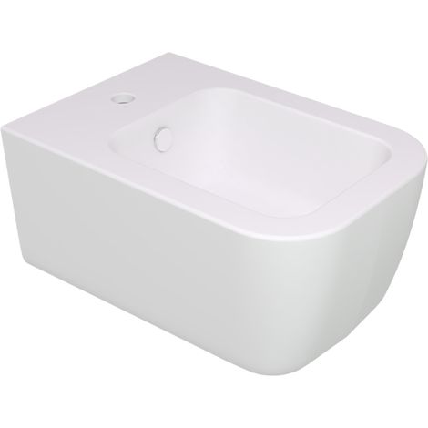 Bidet Brio sospeso bianco opaco di Ceramica GSG