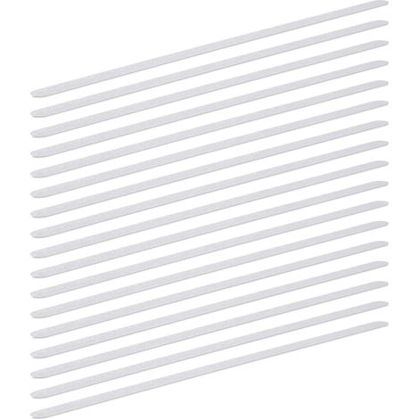 17 - Bandes antidérapantes - Autocollant transparent - Adhérence escalier carrelage douche - Sécurité seniors enfants - Transparent - 63x3 cm