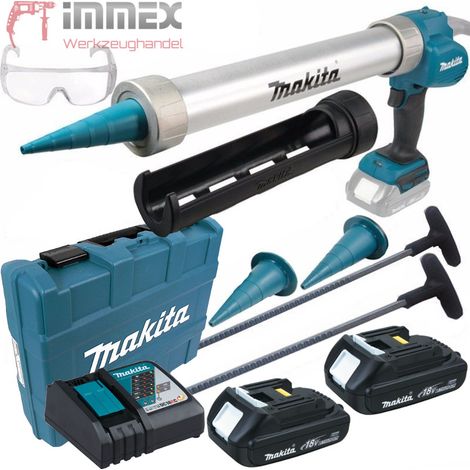Makita DCG180RYEX Akku-Kartuschenpistole 18V / 2x 1,5 Ah Akku + Ladegerät in Transportkoffer (1/10)