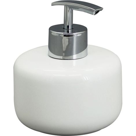 TrendLine Seifenspender Alirio Weiß 400 ml Flüssigseifen-Spender Lotionspender