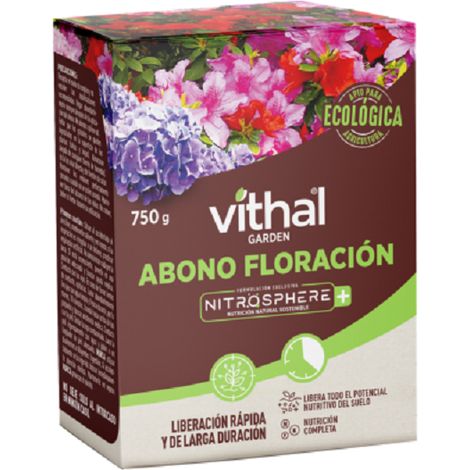 VITHAL GARDEN ABONO FLORACIÓN NITROSPHERE PLUS 750 g