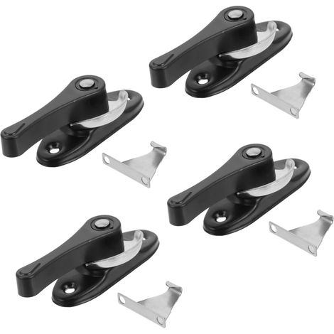 4ensembles Serrures De Fenêtre Coulissante Anti-cambriolage Verrous De Sécurité Pour Portes Et Fenêtres De Cam Sash Locks Pour Sécurisation Des Espaces