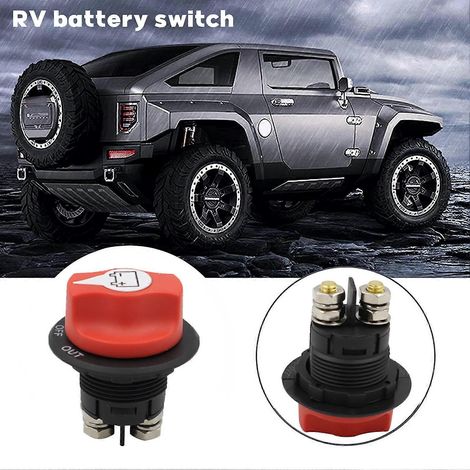 Compatible avec les disjoncteurs de batterie automobile et les interrupteurs de batterie marine étanches (1/4)