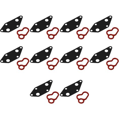 Jeu de 20 joints de refroidisseur d'huile pour Nissan Altima Sentra Rouge 2.5L 07-13 21304-JG30A 21304-JA00A (1/5)