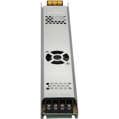 Transformador 12V Ultra Slim 12,5A 150W con ventilador IP20