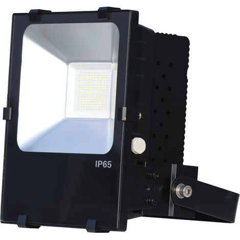 Foco Proyector Led  Exterior 70W 3500k IP65 100-350V con Driver Meanwell