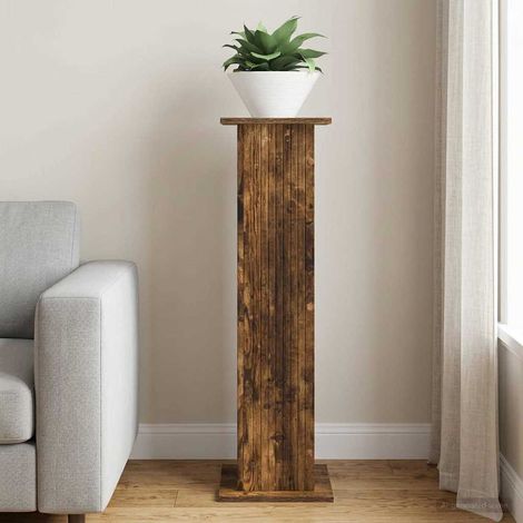 Soporte de plantas Roble Ahumado 30,5 x 30 x 100,5 cm