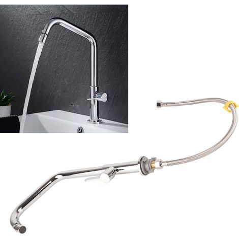 Grifo giratorio monomando de agua fría para fregaderos de cocina G1/2, montaje vertical. (1/5)